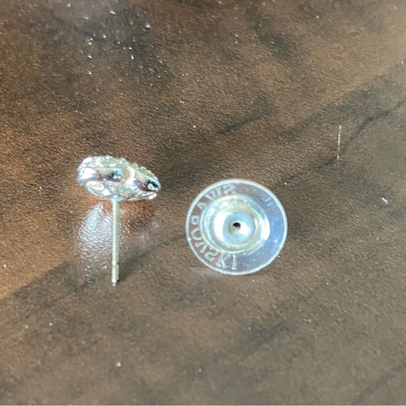 Swarovski heart crystal earrings - Picture 3 of 4